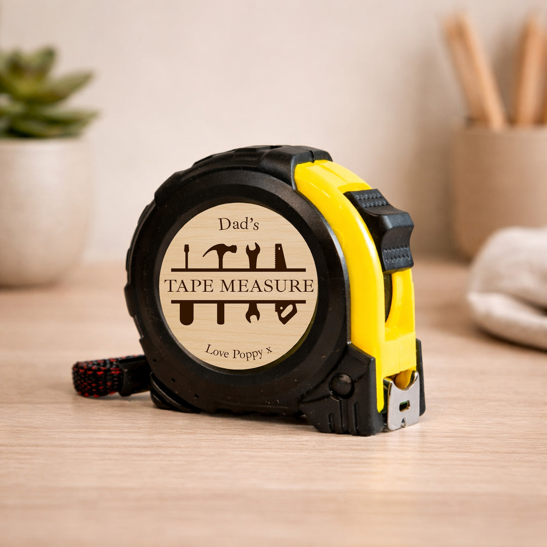 Personalised Daddy's Tape Measure