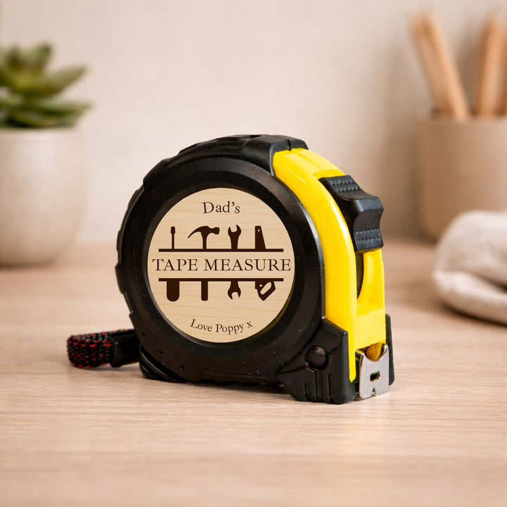 Personalised Daddy's Tape Measure