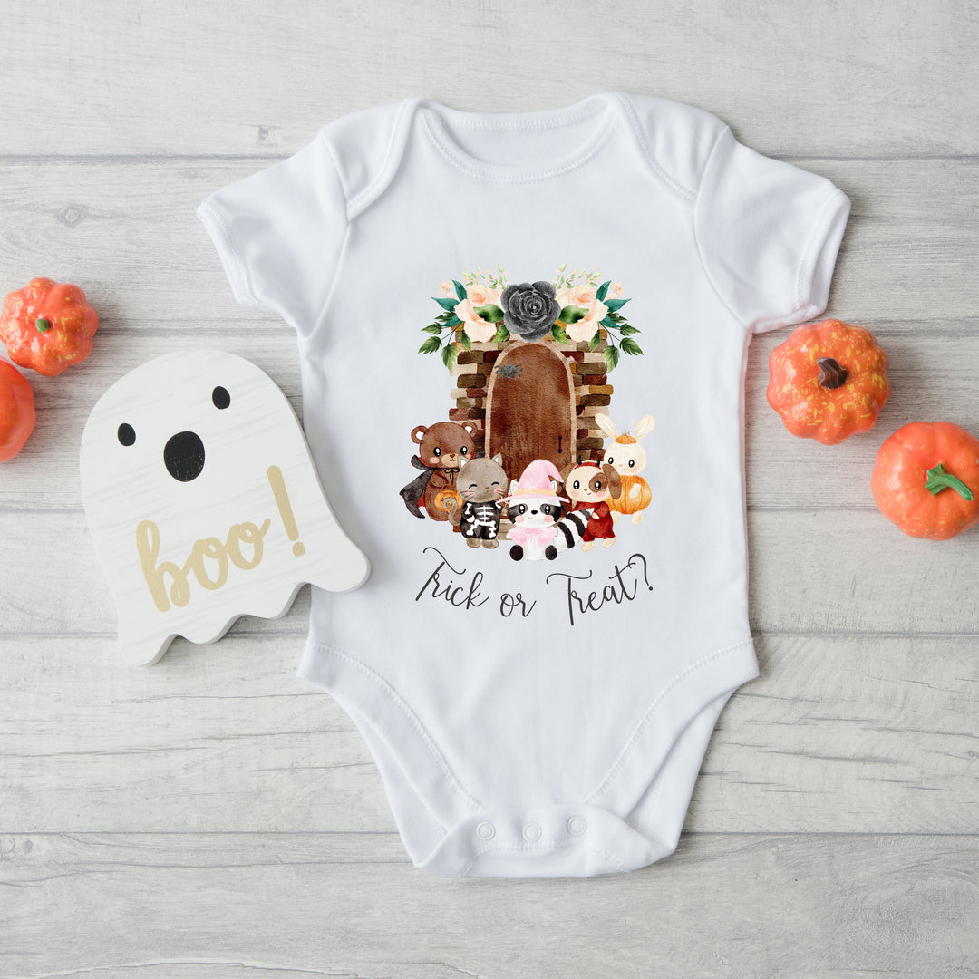 Trick or Treat Pumpkin Halloween Outfit