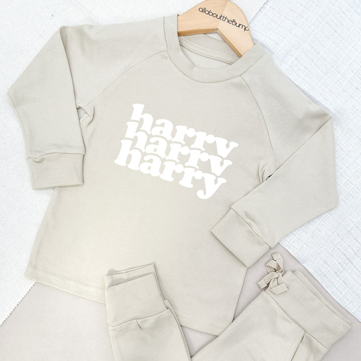 Triple Name Lightweight Cotton Tracksuit