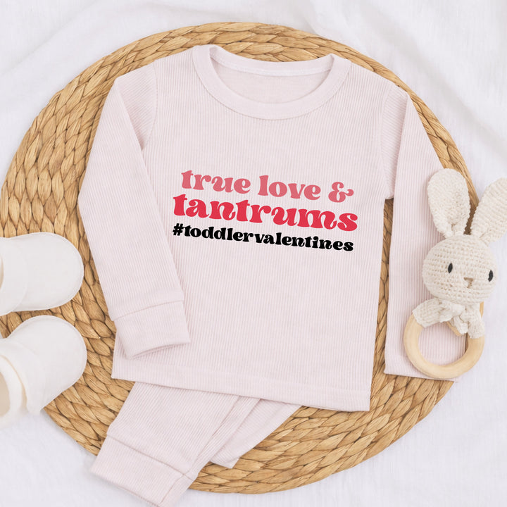 True Love and Tantrums Valentine's Day Ribbed Loungewear