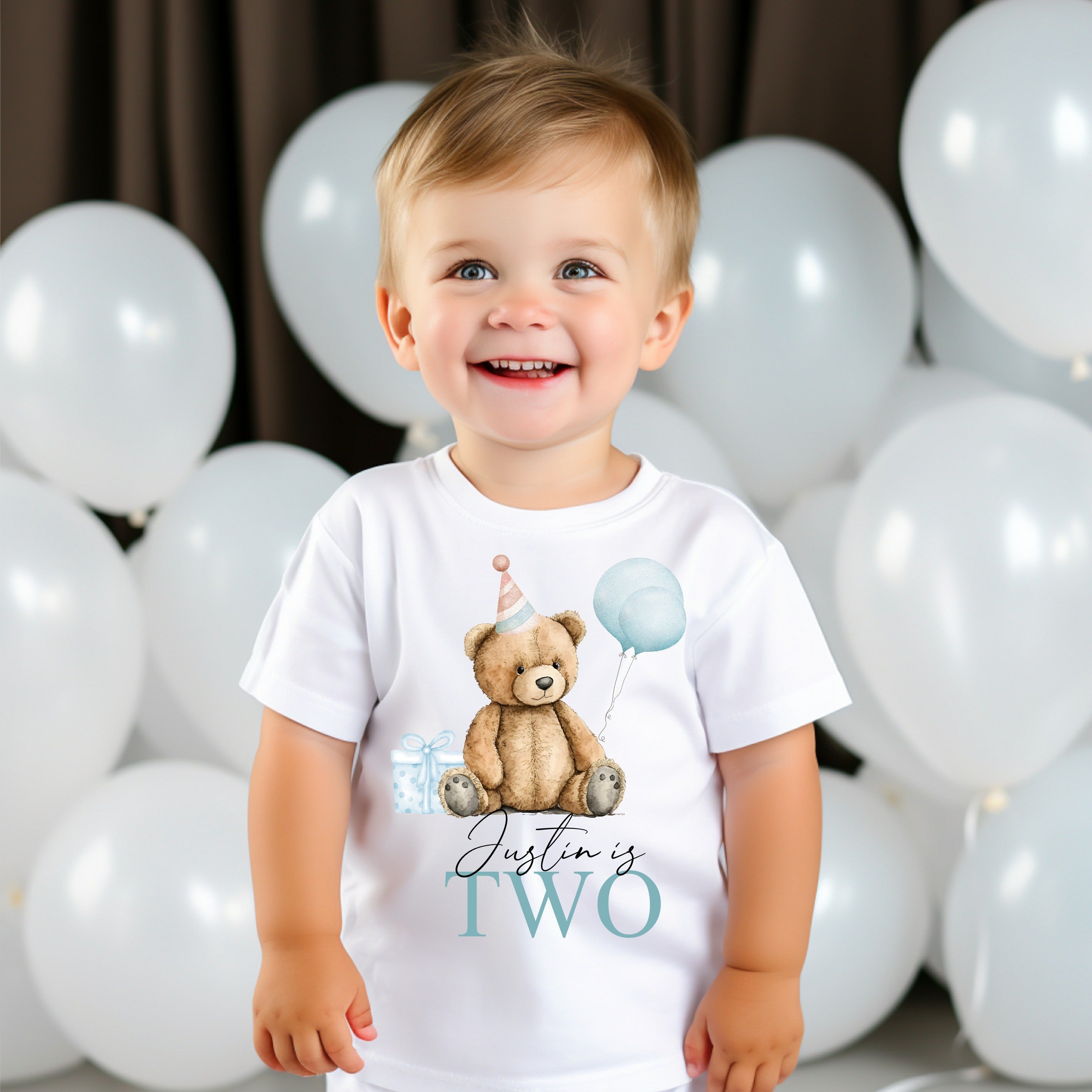 Personalised teddy t shirt online