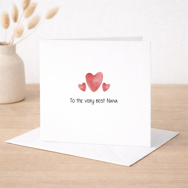 To The Very Best Nana Mother's Day Card