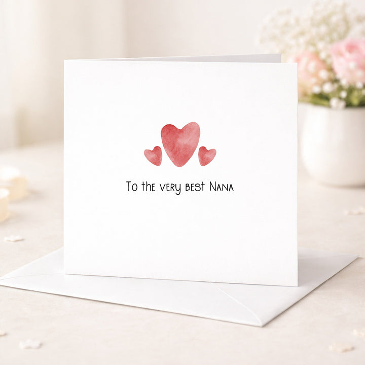 To The Very Best Nana Mother's Day Card