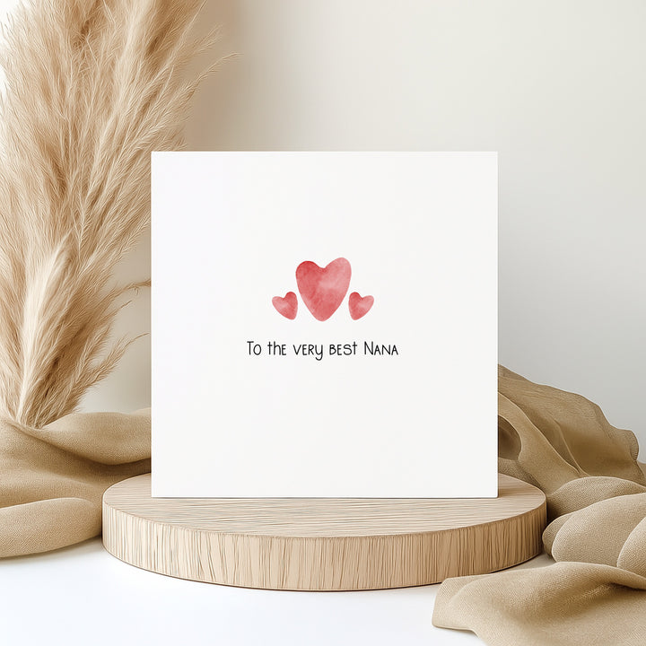 To The Very Best Nana Mother's Day Card