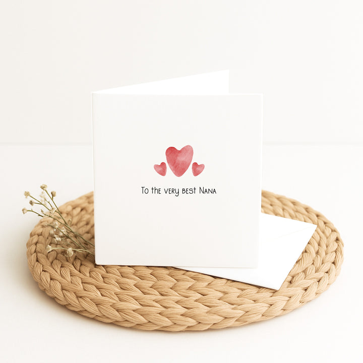 To The Very Best Nana Mother's Day Card