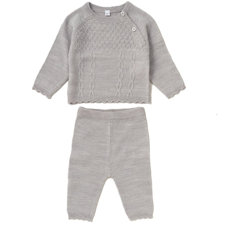 Baby Unisex Knitted 2 Piece Outfit