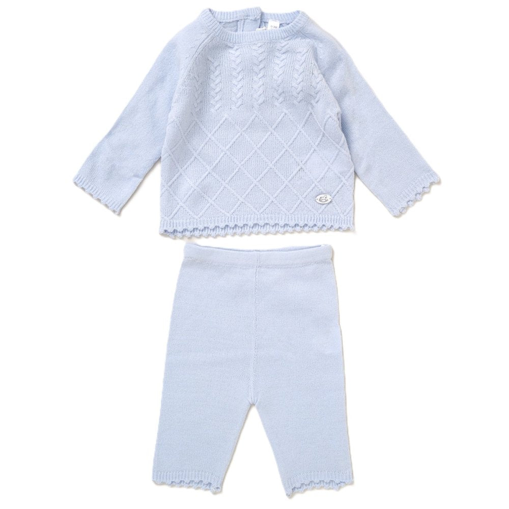 Baby Boys Knitted 2 Piece Outfit