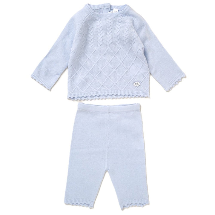 Baby Boys Knitted 2 Piece Outfit