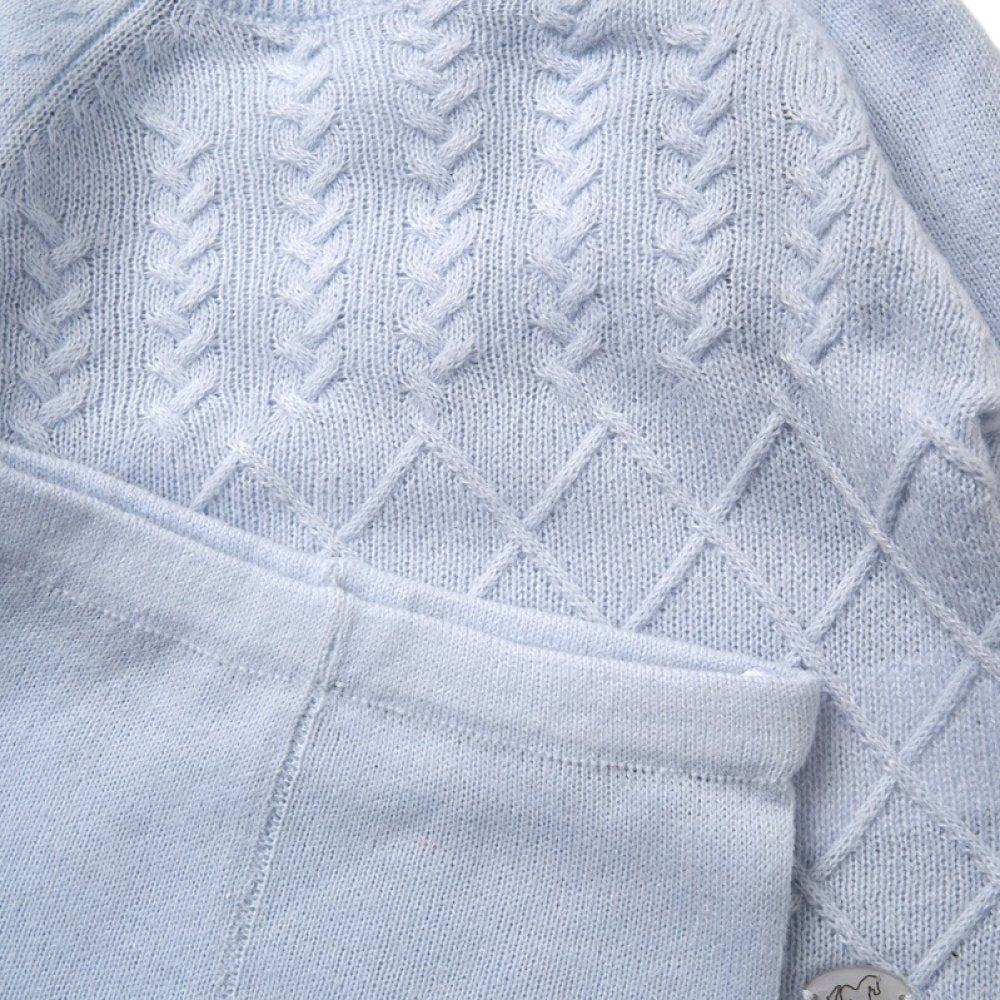 Baby Boys Knitted 2 Piece Outfit