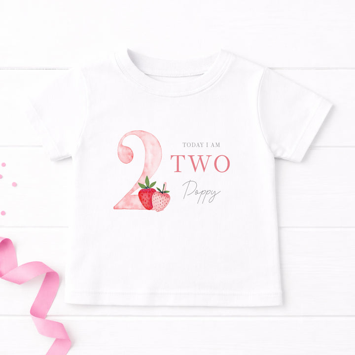 Personalised Red Strawberries Any Age It&