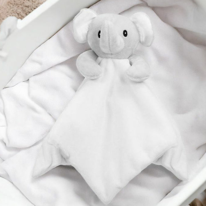 White Elephant Toy Comforter