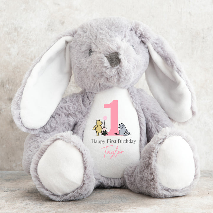 Personalised Winnie The Pooh Birthday Teddy