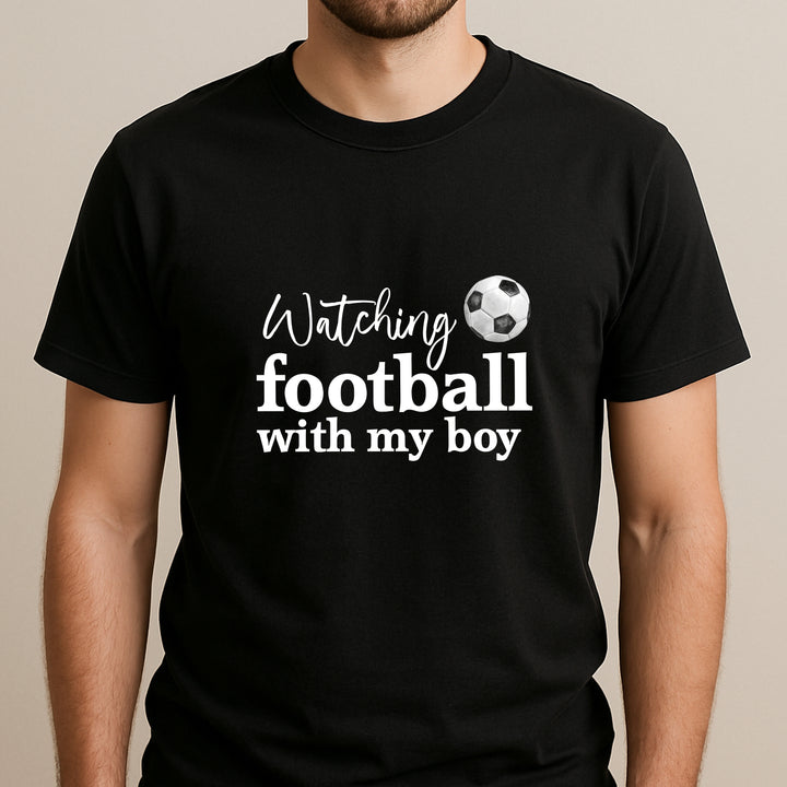 Watching the Football Dad and Baby Matching Set