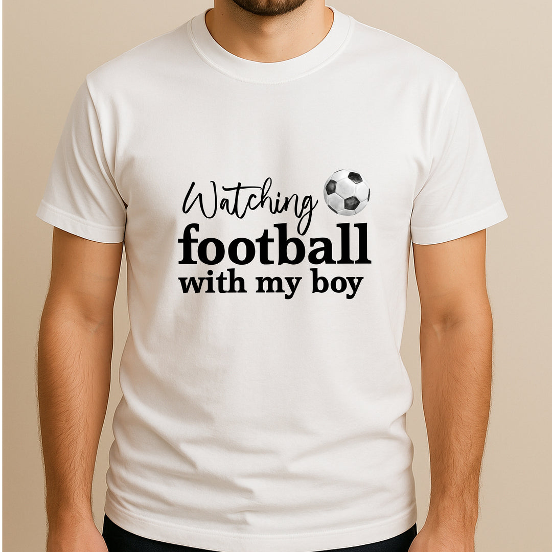 Watching the Football Dad and Baby Matching Set