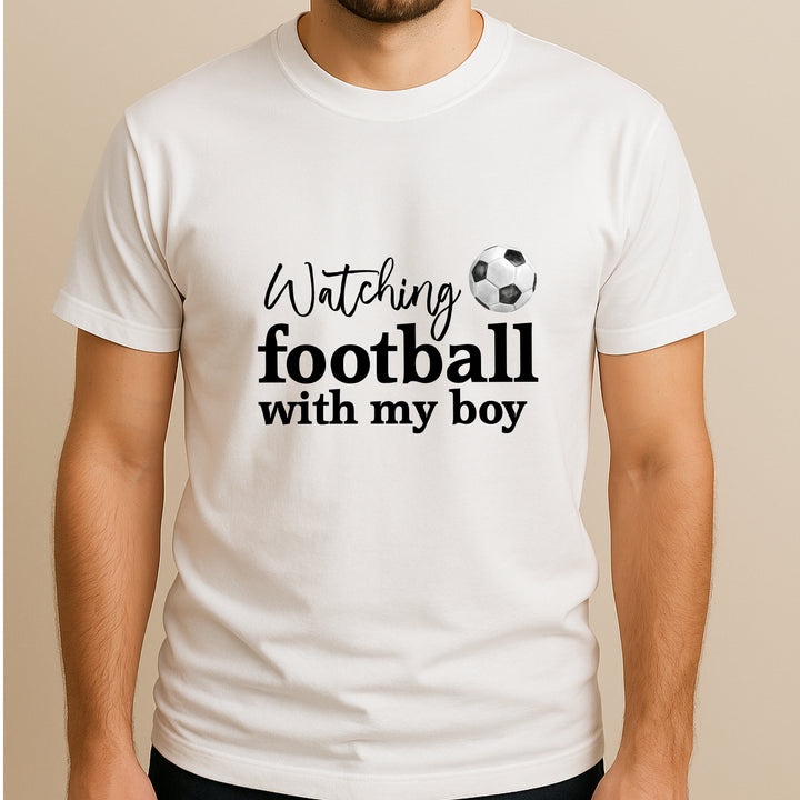 Watching the Football Dad and Baby Matching Set