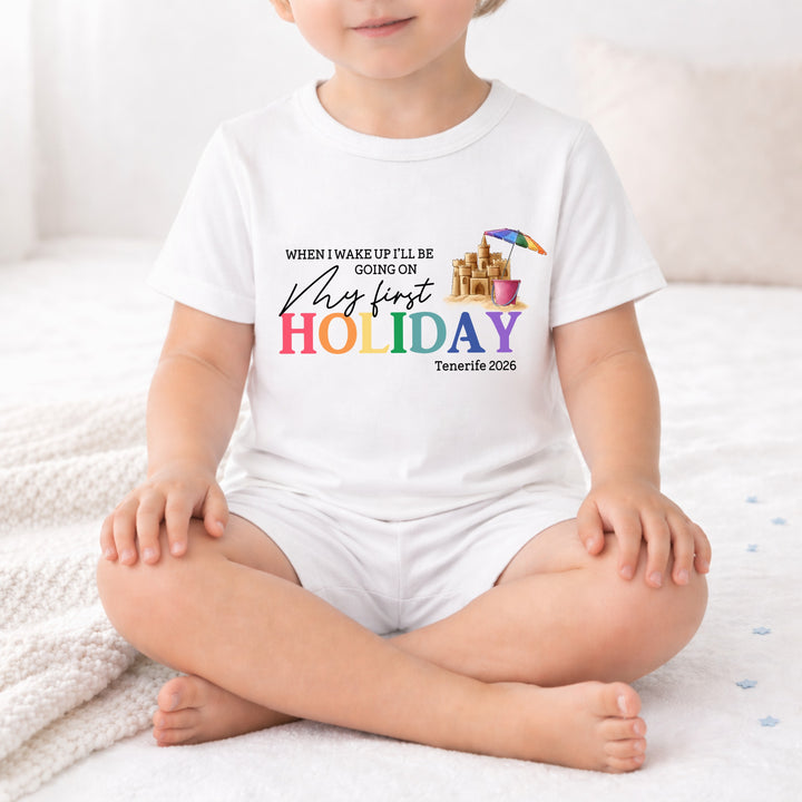 Personalised Rainbow When I Wake Up I&