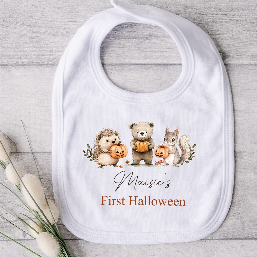 Personalised My First Halloween Babygrow/Vest/Bibs