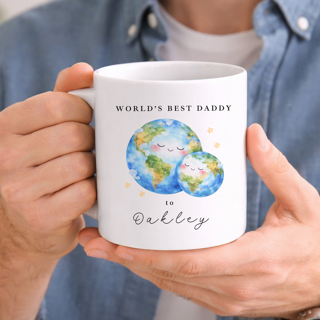 Personalised World's Best Daddy Mug