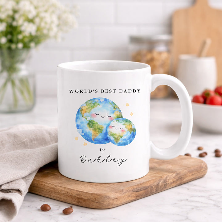Personalised World's Best Daddy Mug