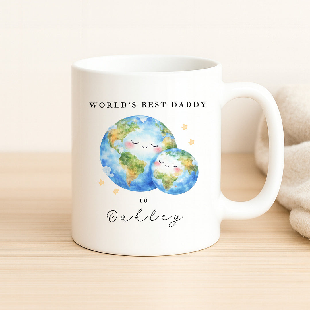 Personalised World's Best Daddy Mug