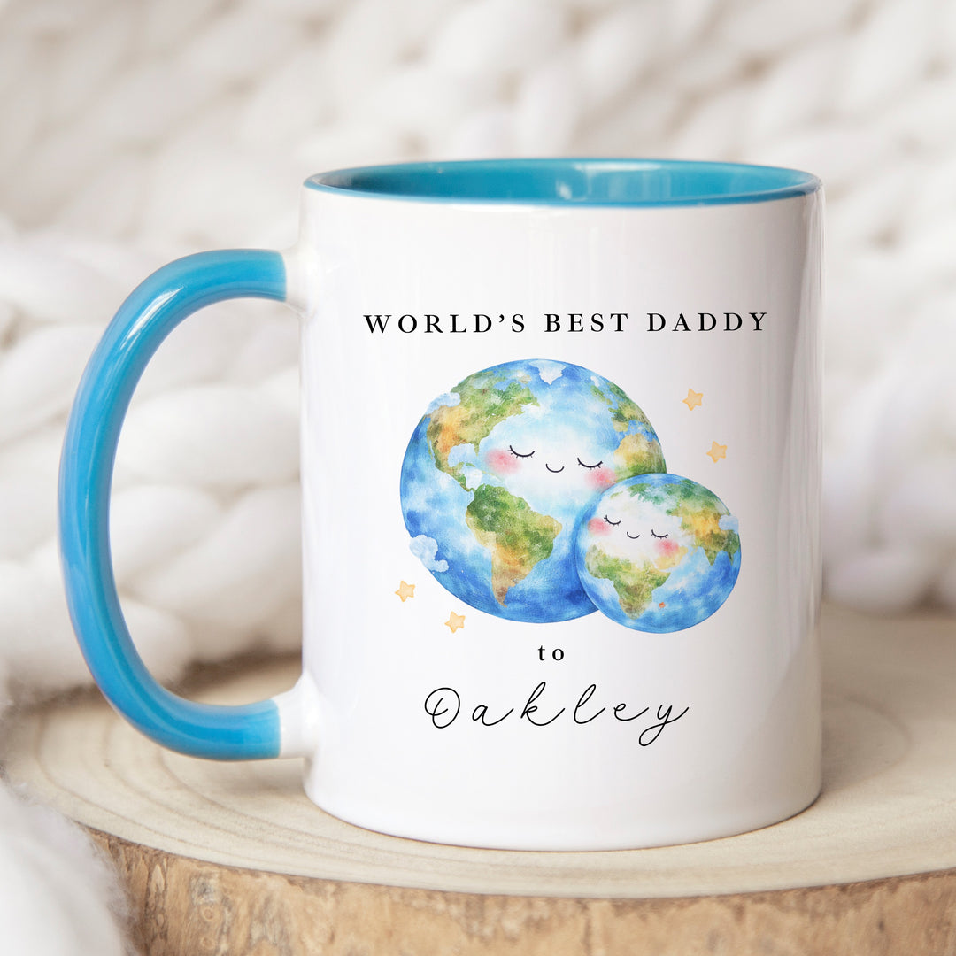 Personalised World's Best Daddy Mug