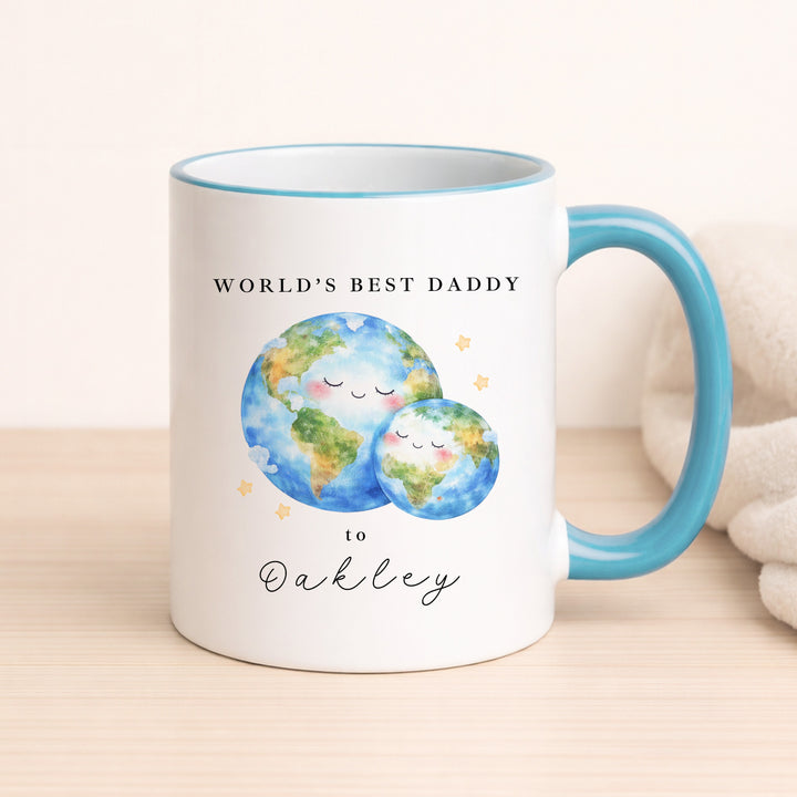 Personalised World's Best Daddy Mug