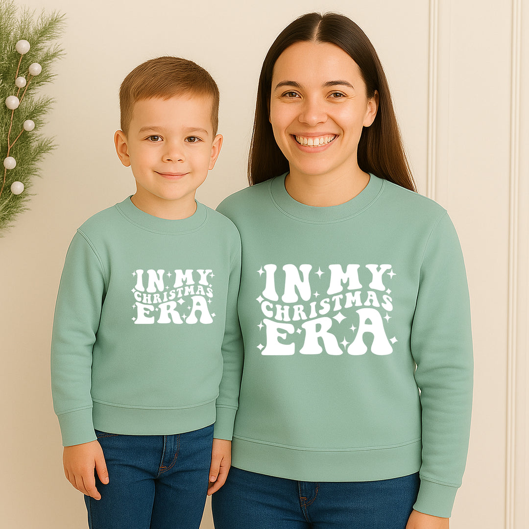 In My Christmas Era Family Matching Sweatshirts