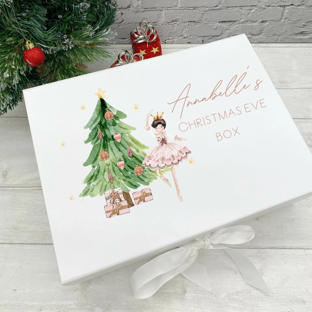 Personalised Ballerina Christmas Eve Box