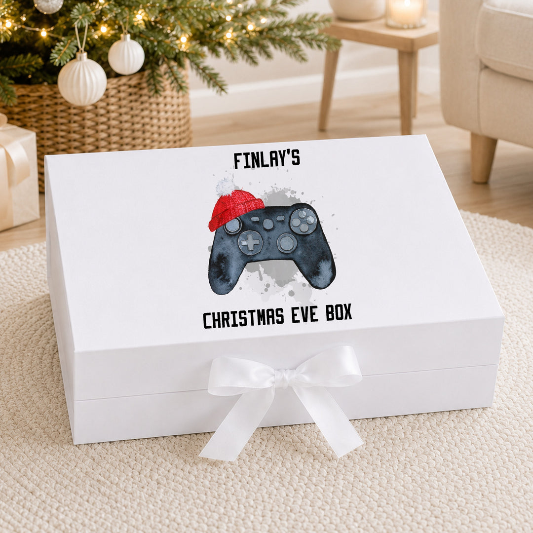 Personalised Gaming Christmas Eve Box