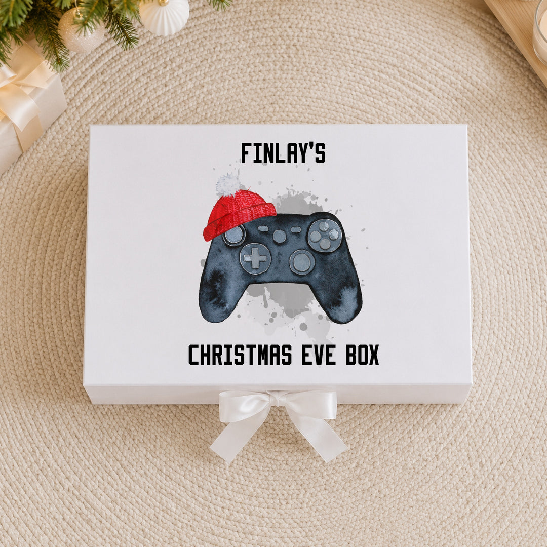 Personalised Gaming Christmas Eve Box
