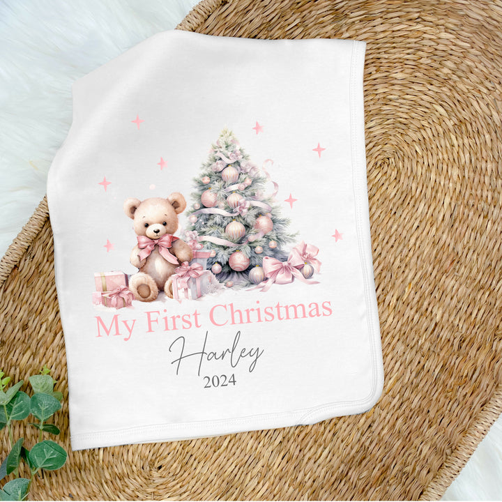 CLEARANCE: Christmas Baby Blanket