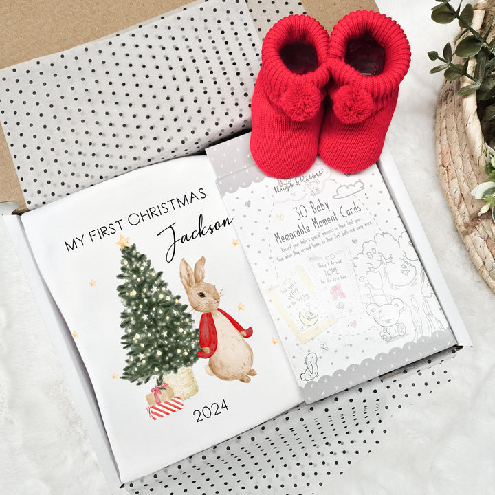 CLEARANCE: Christmas Baby Blanket