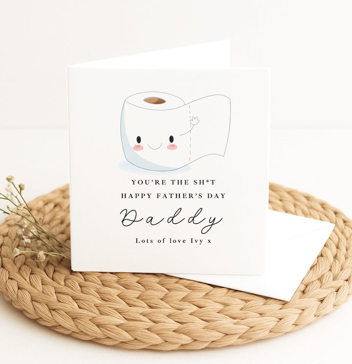 Personalised You're The Best Daddy Father's Day Card