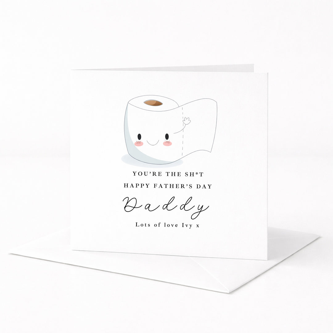 Personalised You're The Best Daddy Father's Day Card