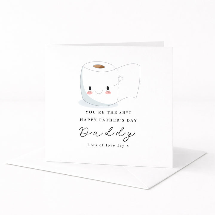 Personalised You're The Best Daddy Father's Day Card
