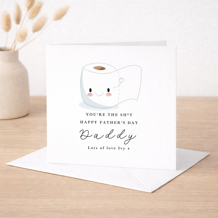 Personalised You're The Best Daddy Father's Day Card