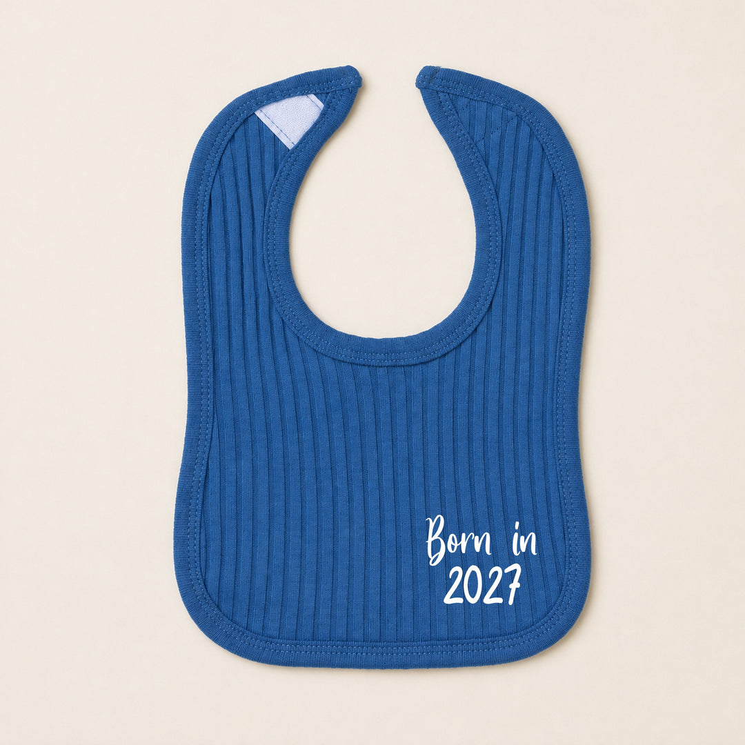 Azure Born in 2027 3 Piece Ribbed Coming Home Outfit
