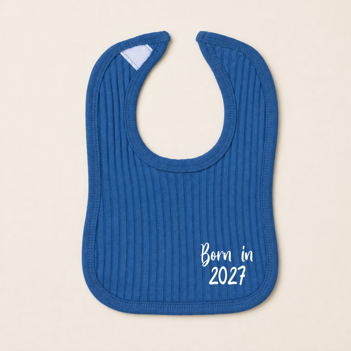 Azure Born in 2027 3 Piece Ribbed Coming Home Outfit