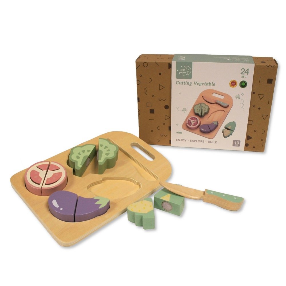 Wooden 10 Piece Vegetable Cutting Board