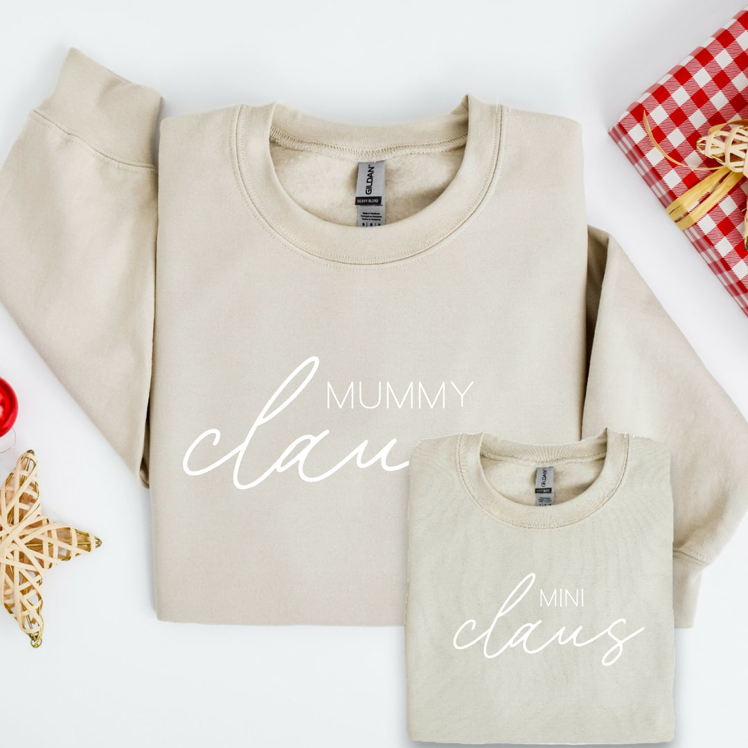 Personalised Family Matching Claus Christmas Sweatshirt