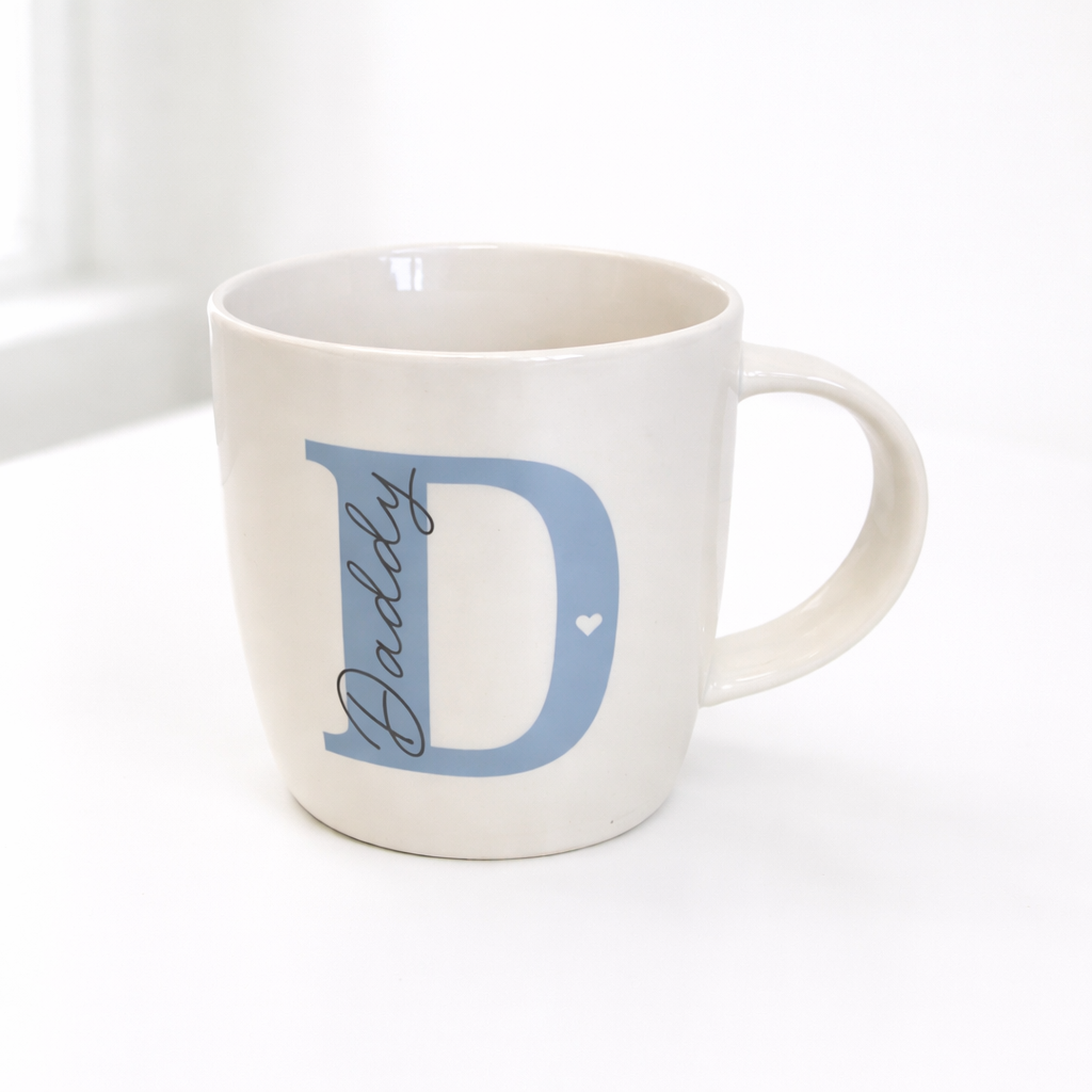 Mummy &amp; Daddy Script Mugs