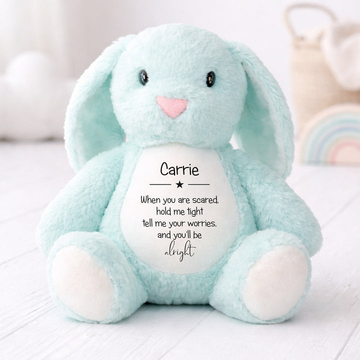 Personalised Hold Me Tight Poem Soft Toy