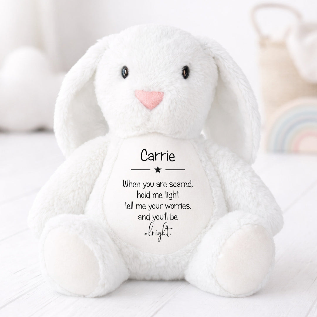 Personalised Hold Me Tight Poem Soft Toy
