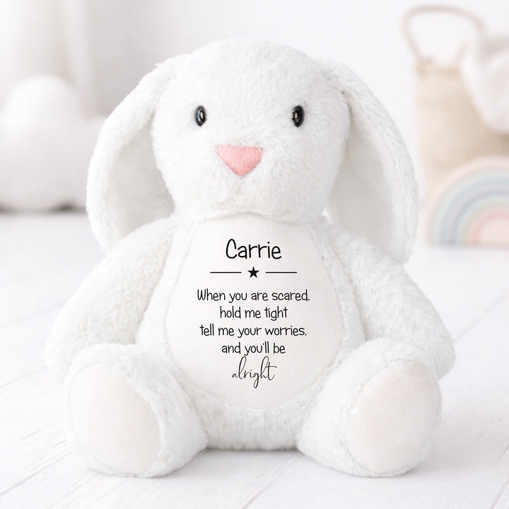 Personalised Hold Me Tight Poem Soft Toy