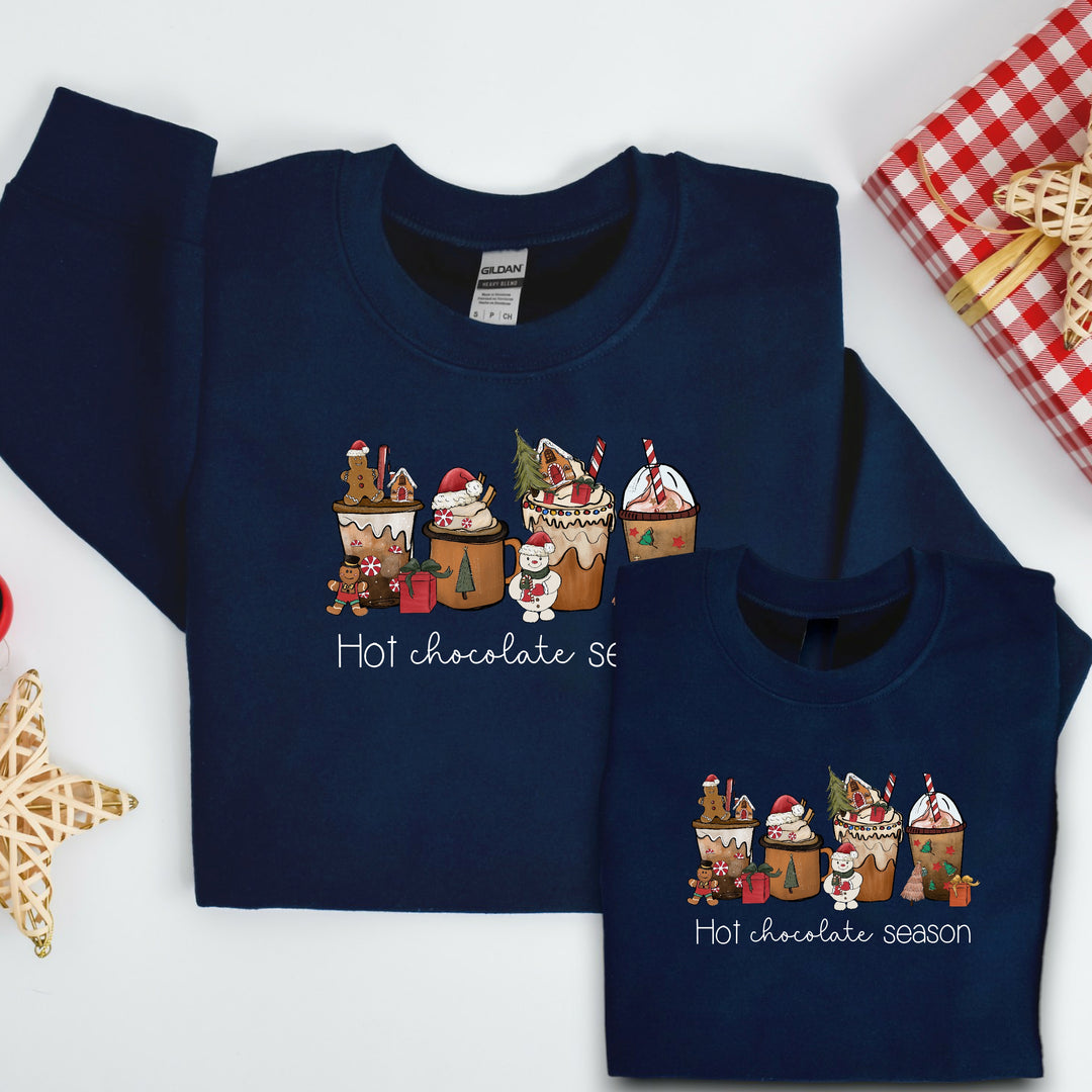 Hot Chocolate Season Mum & Mini Sweatshirts