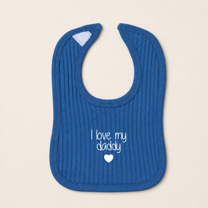 Azure I Love My Daddy 3 Piece Ribbed Coming Home Outfit