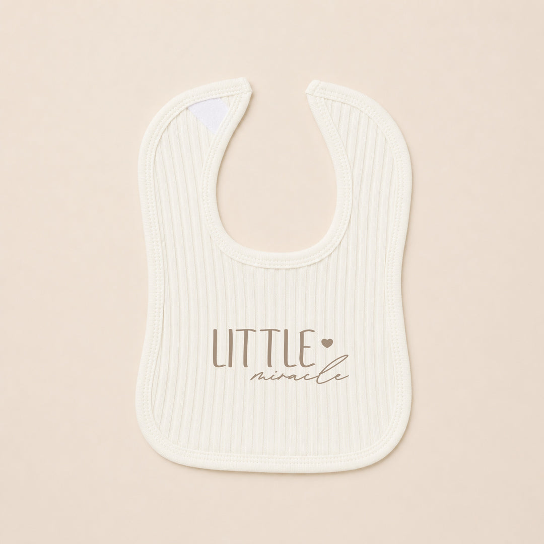 Little Miracle 3 Piece Ribbed Coming Home Outfit