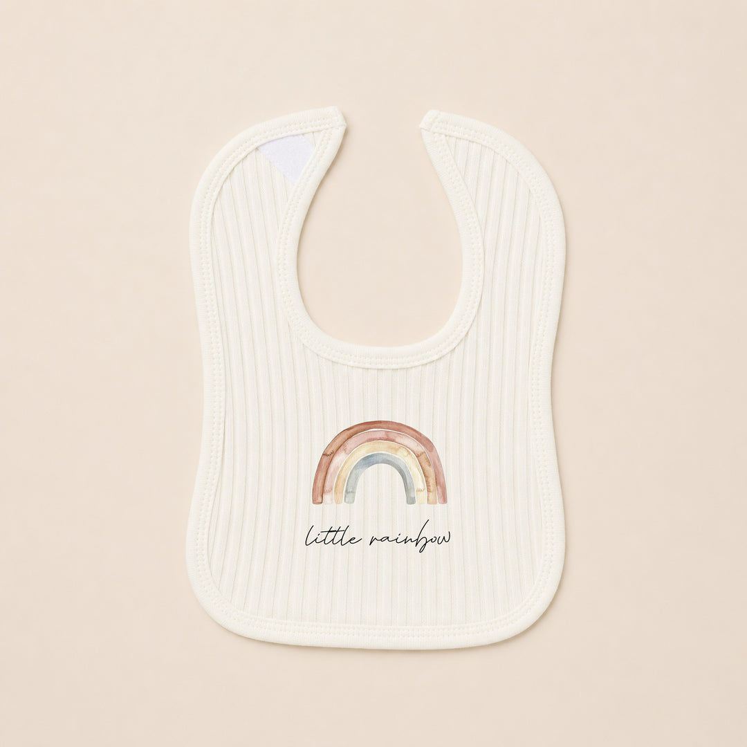 Little Rainbow 3 Piece Ribbed Coming Home Outfit