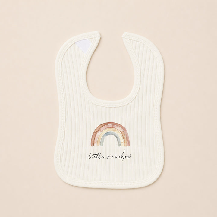 Little Rainbow 3 Piece Ribbed Coming Home Outfit